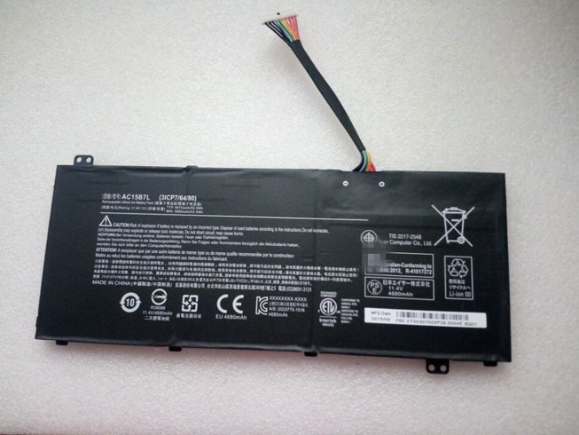Batería para ACER Aspire-V15-Nitro-VN7-591-31CP7/64/acer-Aspire-V15-Nitro-VN7-591-31CP7-64-acer-AC15B7L